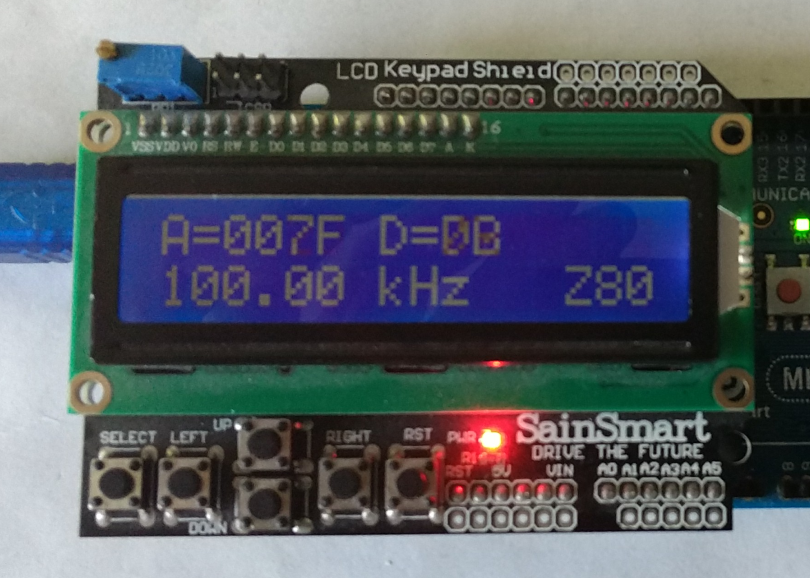 Arduino LCD/Keypad