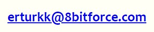 erturkk at 8bitforce dot com