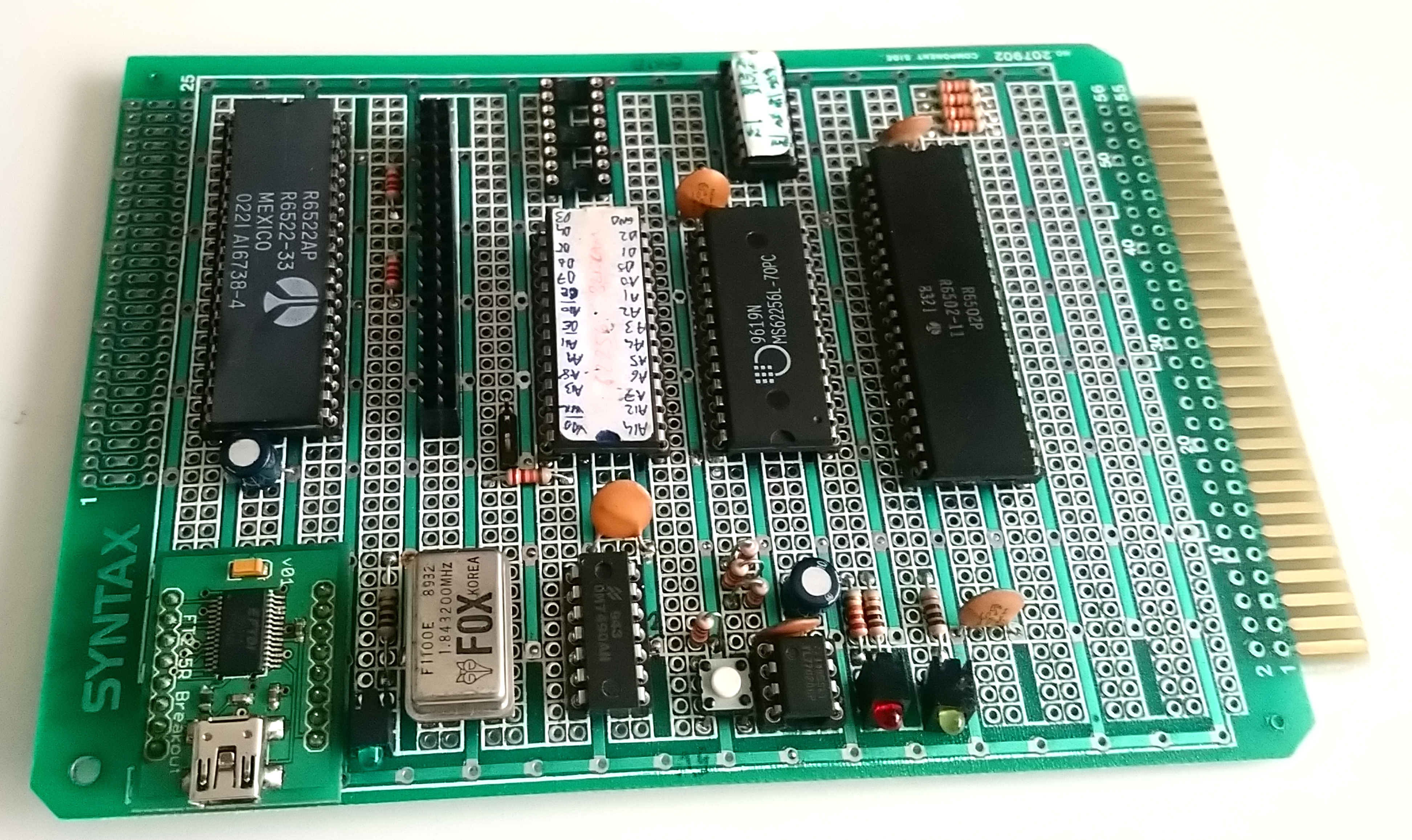 6502 SBC FTDI