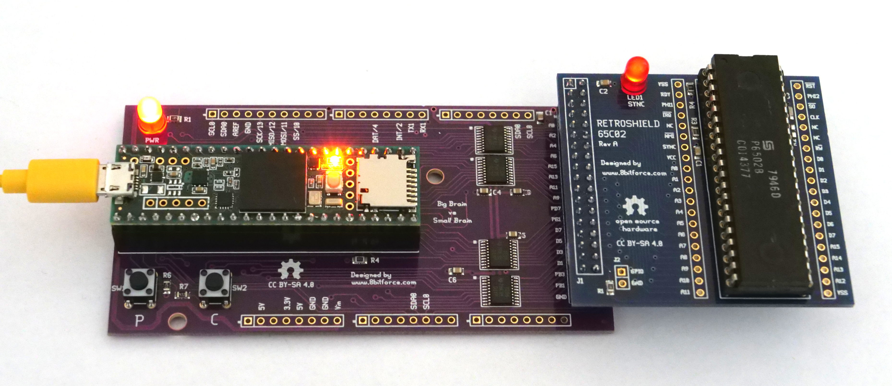 Retroshield in action